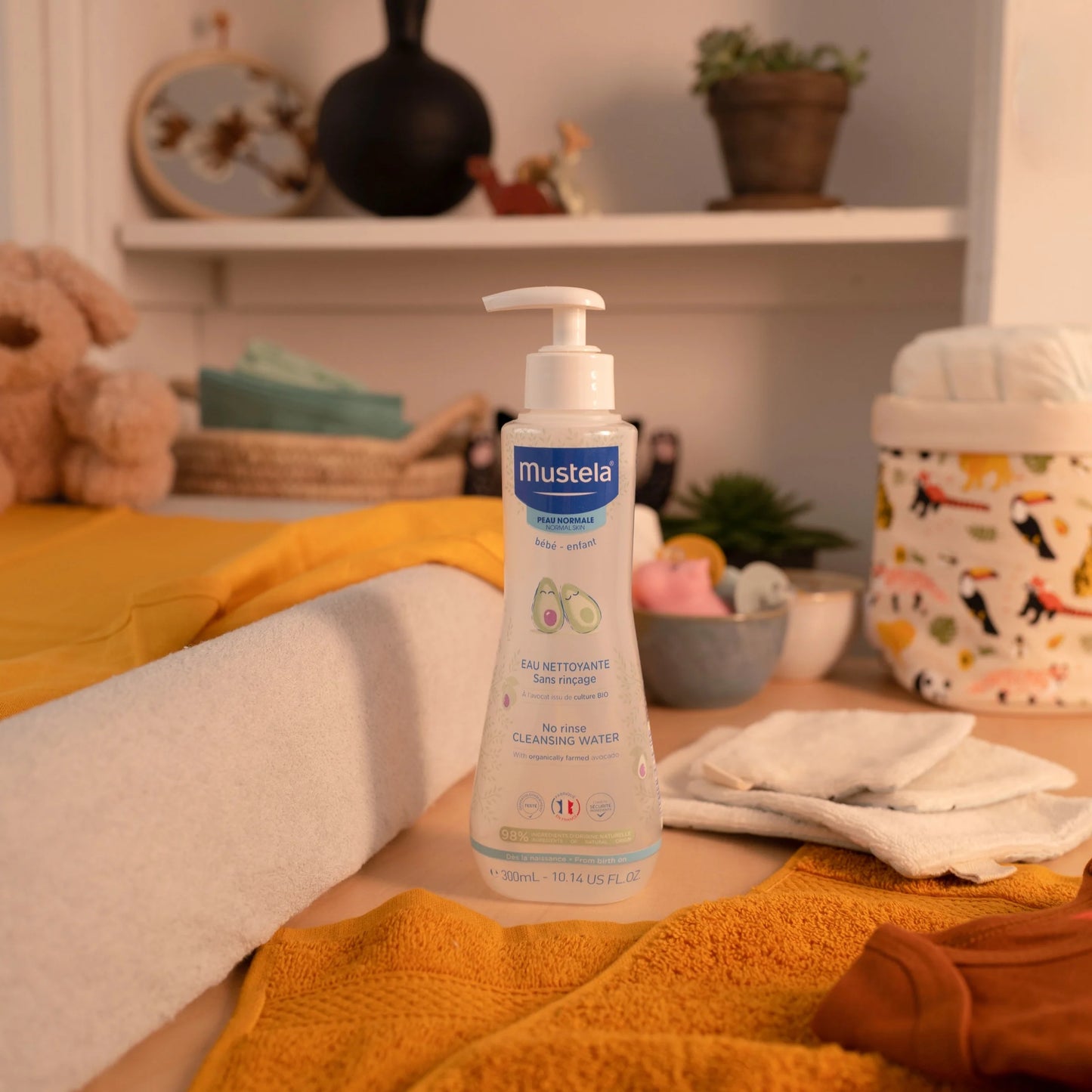 Mustela No-rinse cleansing water