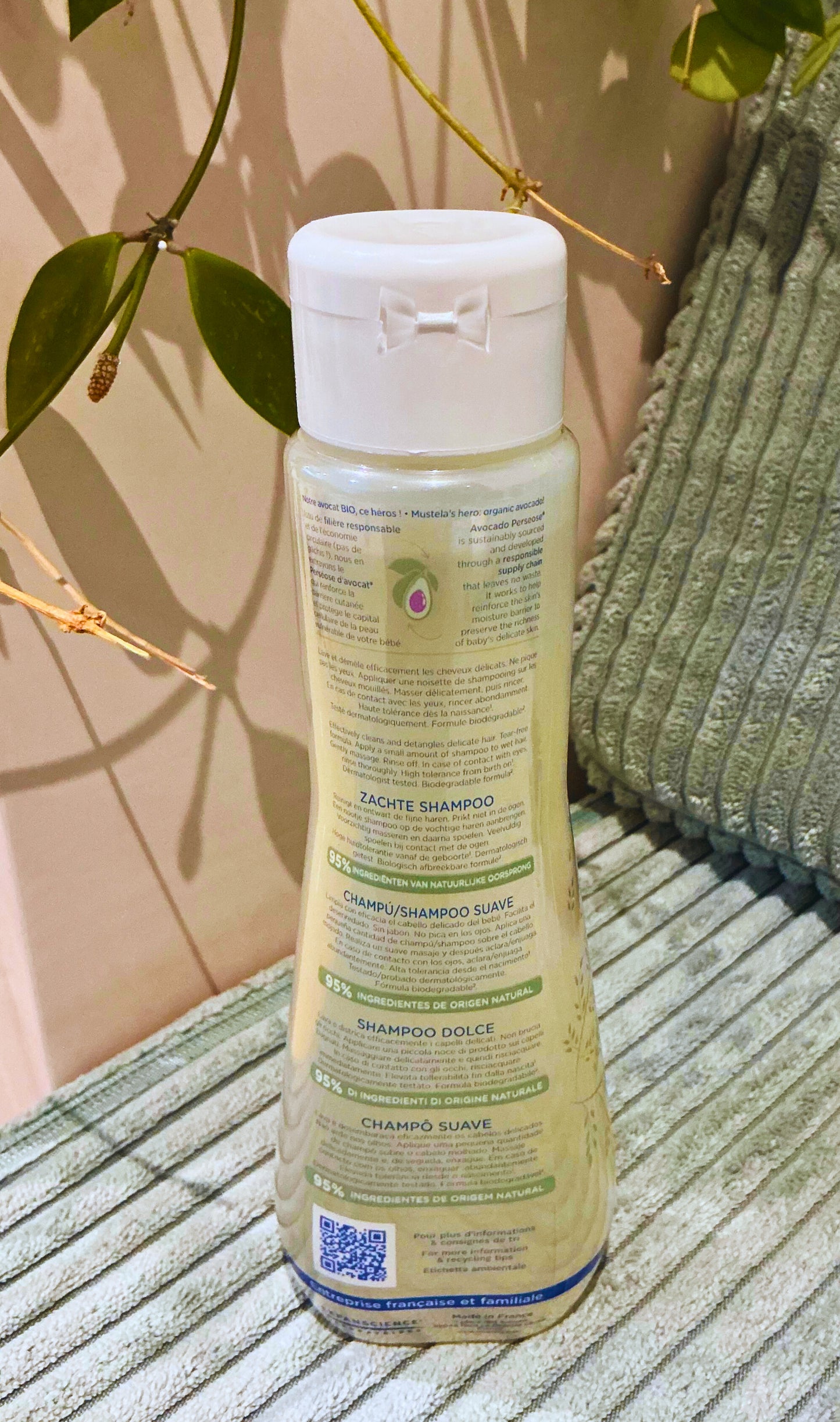 Mustela Avocado gentle Shampoo