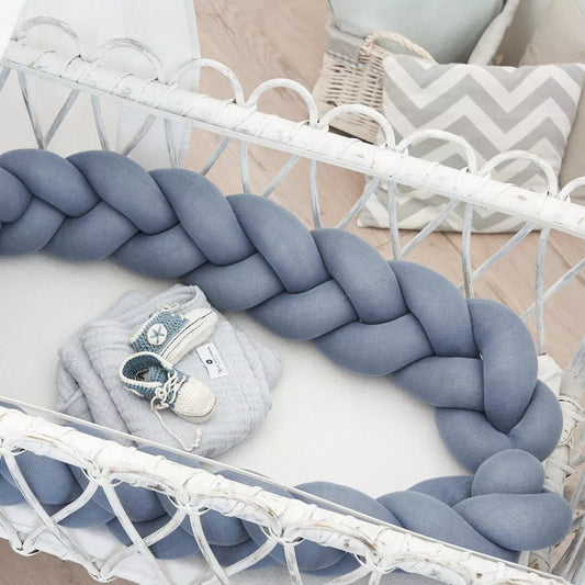 Bed snake braided knit - Blue