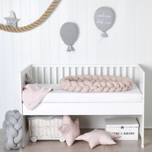 Bed snake braided knit - Pink