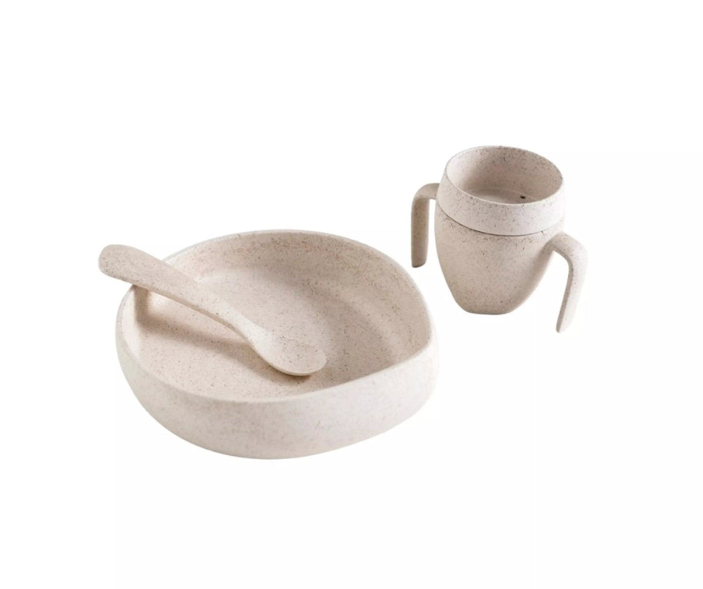 Skandino® Originals Infants First Tableware Set Made of pine wood and sugarcane