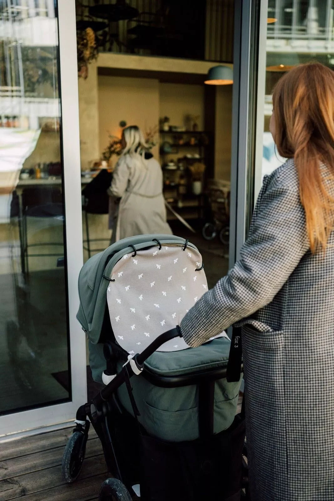 Stroller cover, Sandy Nude