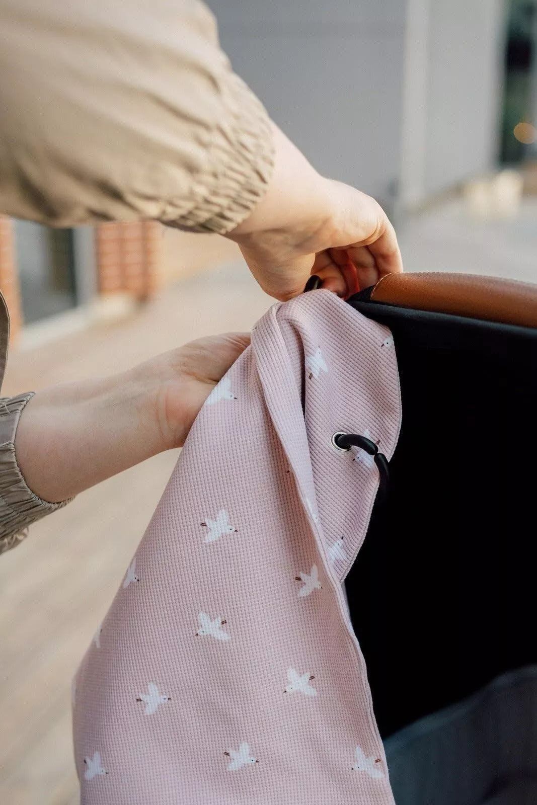 Stroller cover Rose