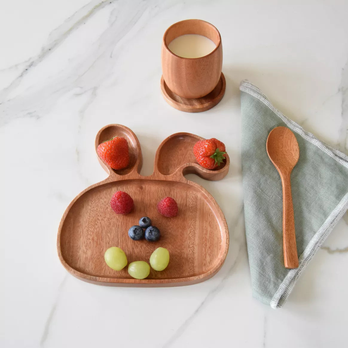 Khaya wood kids drinking Cup