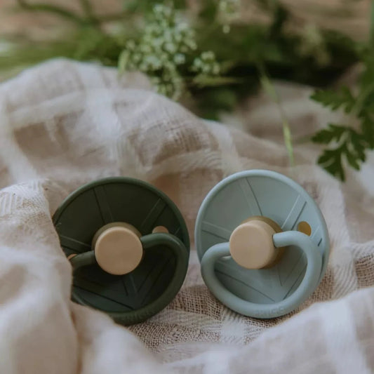FRIGG Little Viking pacifier Sage