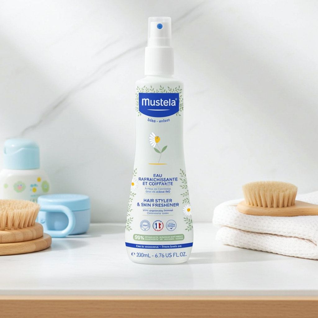 Mustela Skin freshener and hair styler